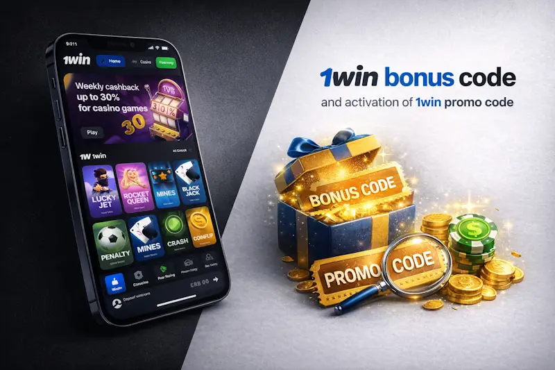 1win bonus code and activation of 1win promo code